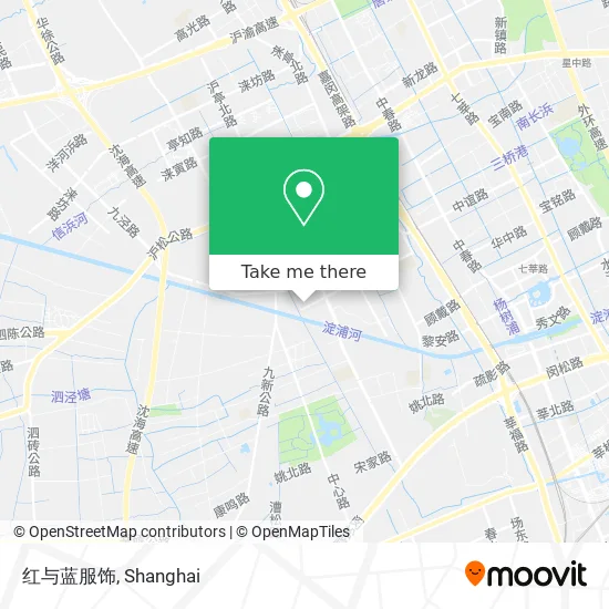 红与蓝服饰 map