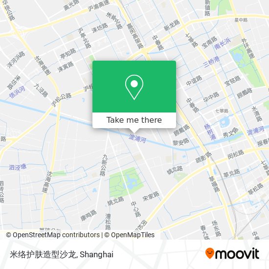 米络护肤造型沙龙 map