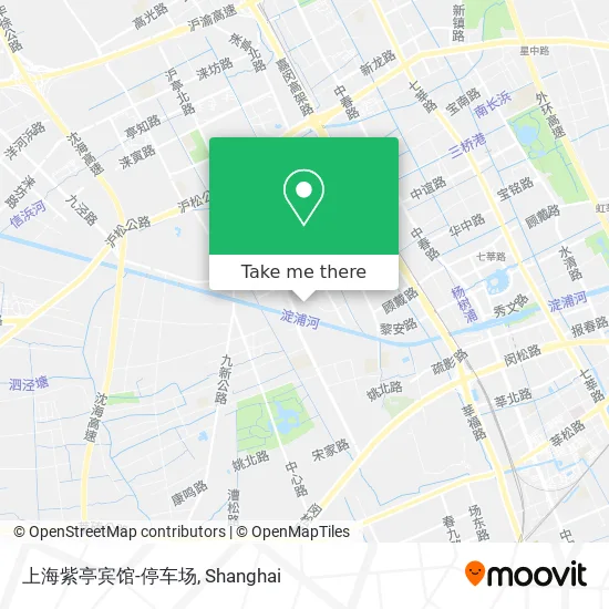 上海紫亭宾馆-停车场 map