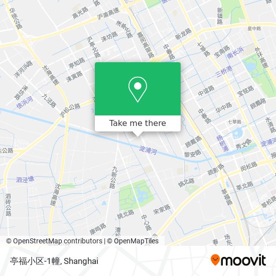 亭福小区-1幢 map