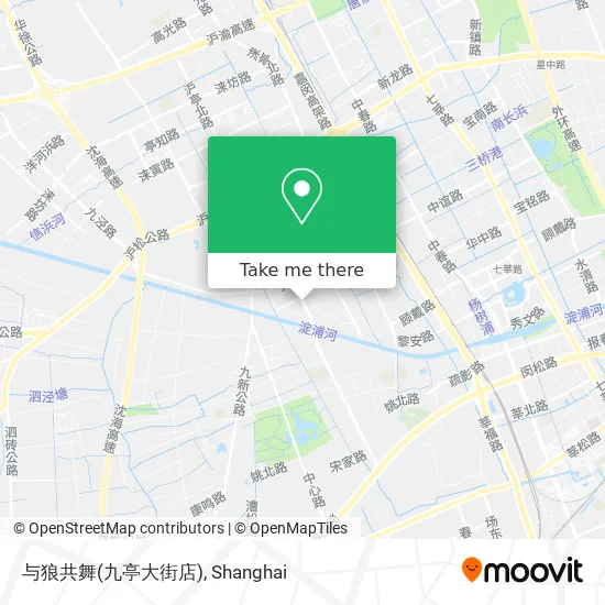与狼共舞(九亭大街店) map