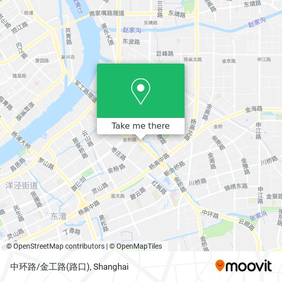 中环路/金工路(路口) map