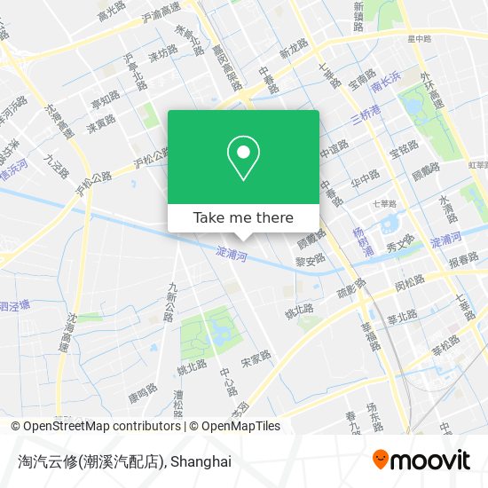 淘汽云修(潮溪汽配店) map