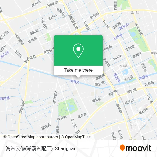 淘汽云修(潮溪汽配店) map