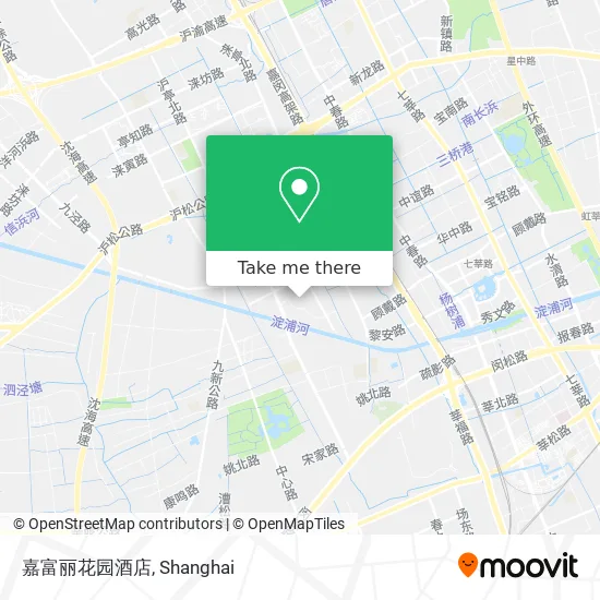 嘉富丽花园酒店 map