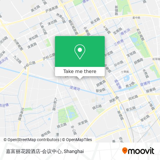 嘉富丽花园酒店-会议中心 map