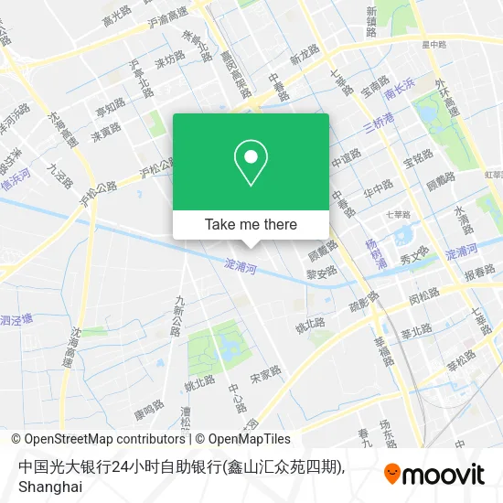 中国光大银行24小时自助银行(鑫山汇众苑四期) map