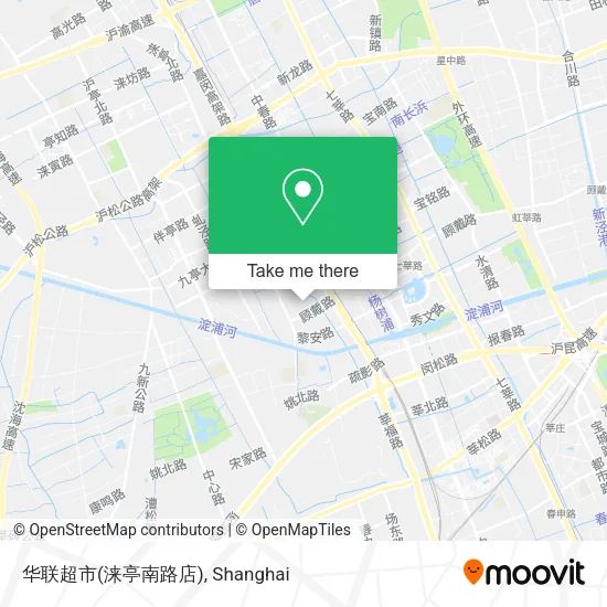 华联超市(涞亭南路店) map
