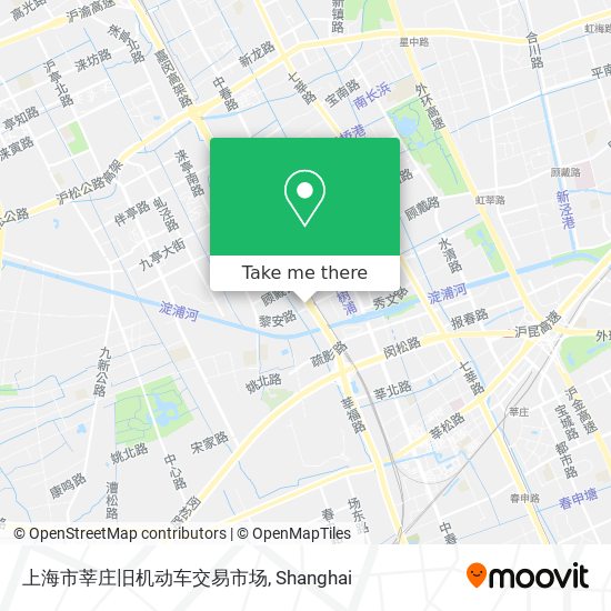 上海市莘庄旧机动车交易市场 map
