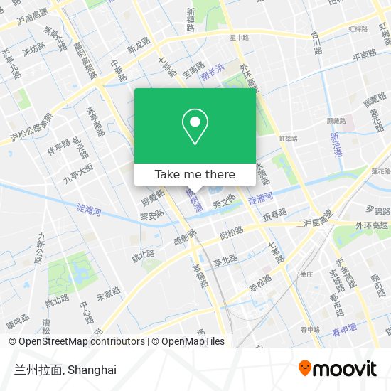 兰州拉面 map