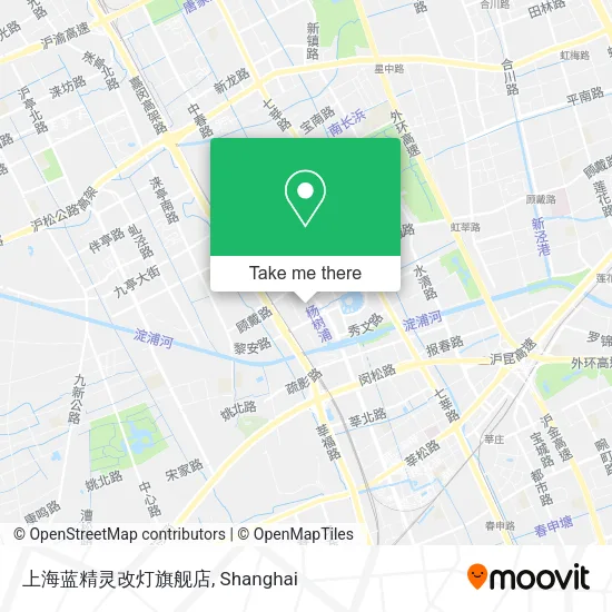 上海蓝精灵改灯旗舰店 map