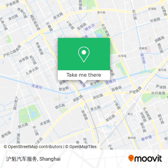 沪魁汽车服务 map
