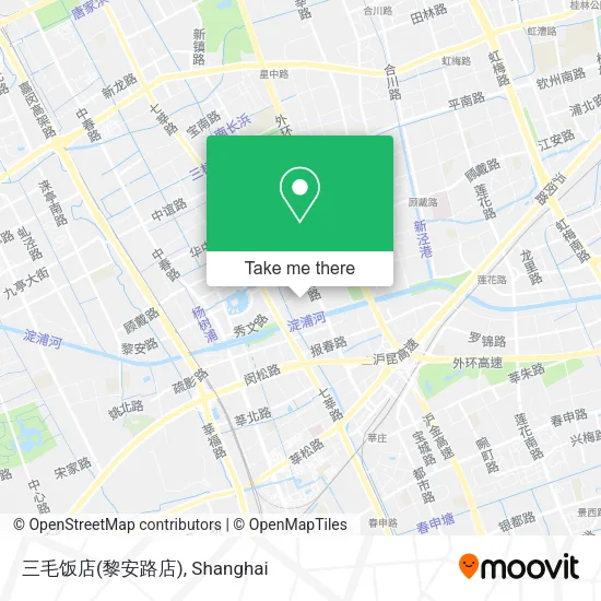 三毛饭店(黎安路店) map