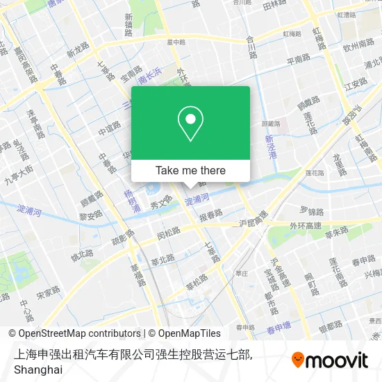 上海申强出租汽车有限公司强生控股营运七部 map