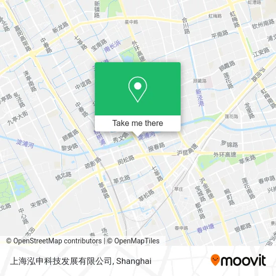 上海泓申科技发展有限公司 map