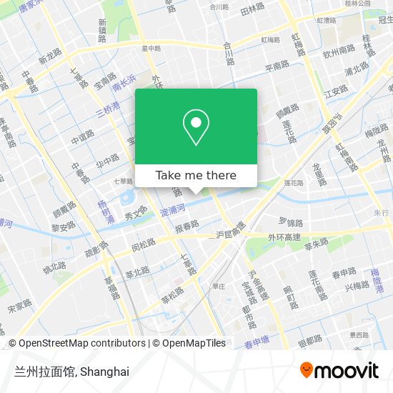 兰州拉面馆 map