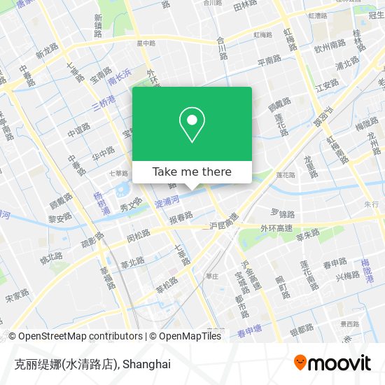 克丽缇娜(水清路店) map