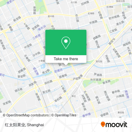 红太阳果业 map