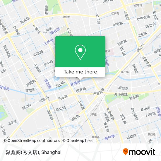 聚鑫阁(秀文店) map