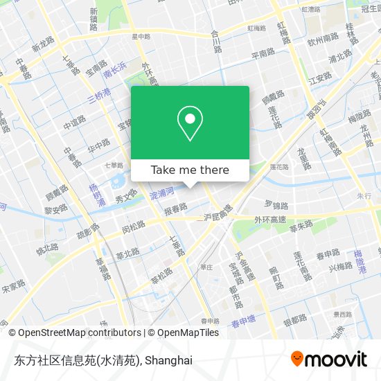 东方社区信息苑(水清苑) map