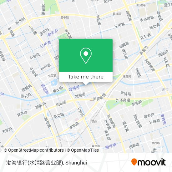 渤海银行(水清路营业部) map