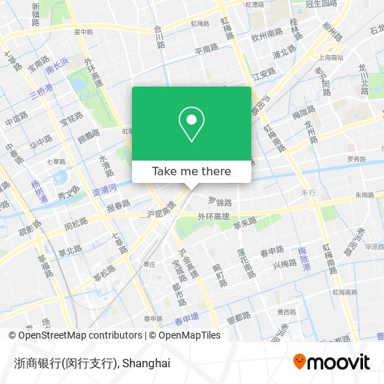 浙商银行(闵行支行) map