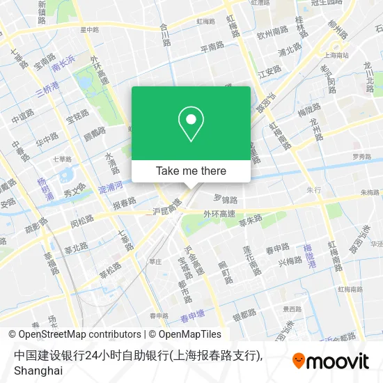 中国建设银行24小时自助银行(上海报春路支行) map