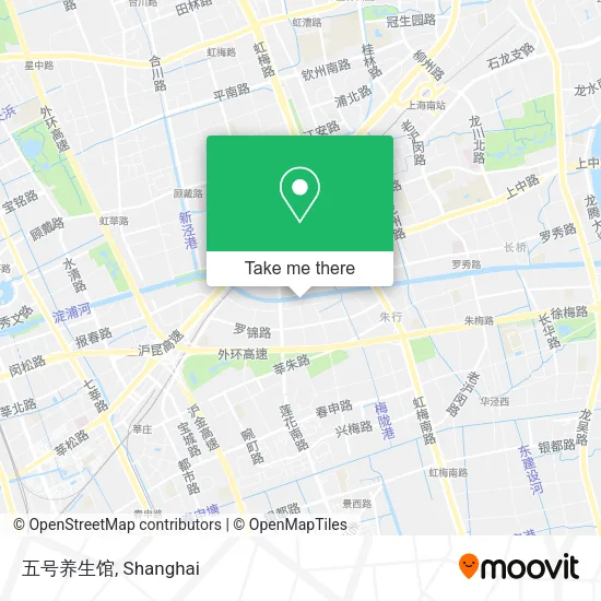 五号养生馆 map