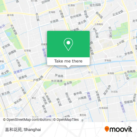 嘉和花苑 map