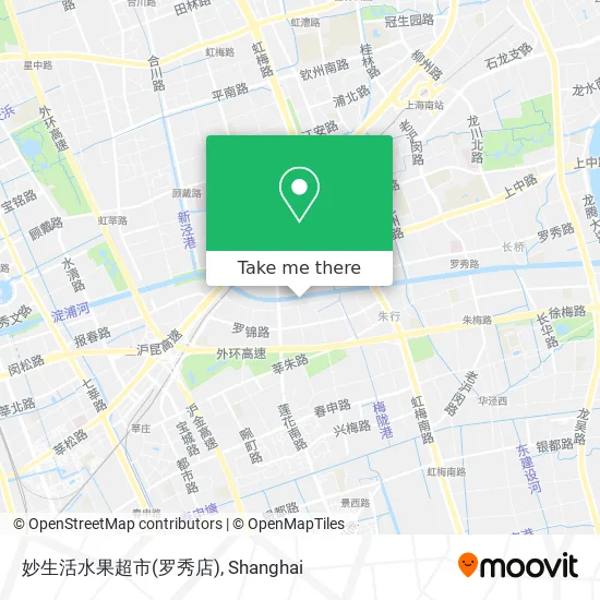 妙生活水果超市(罗秀店) map