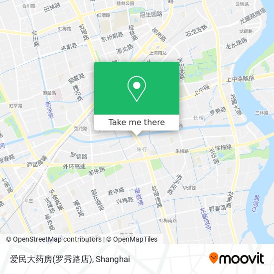 爱民大药房(罗秀路店) map