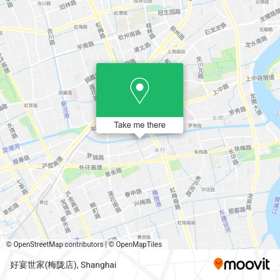 好宴世家(梅陇店) map