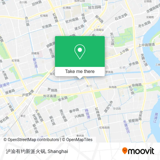 泸渝有约新派火锅 map