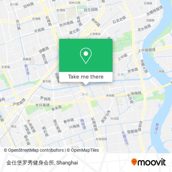 金仕堡罗秀健身会所 map