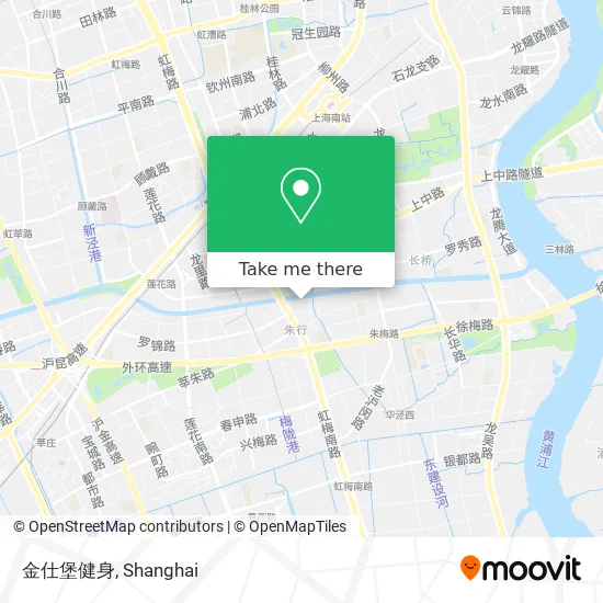 金仕堡健身 map