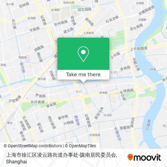 上海市徐汇区凌云路街道办事处-陇南居民委员会 map