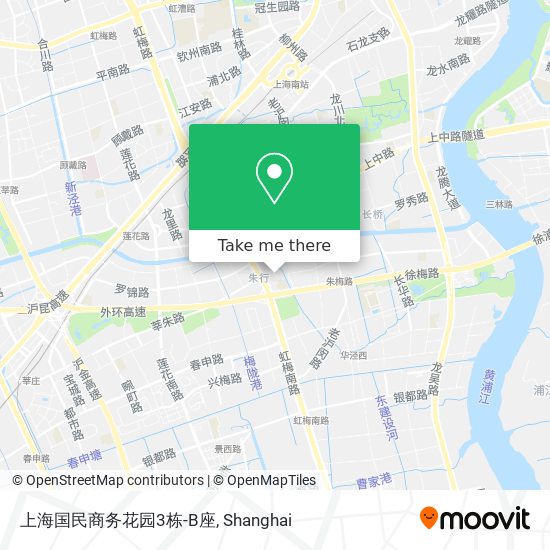 上海国民商务花园3栋-B座 map
