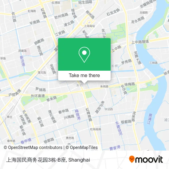 上海国民商务花园3栋-B座 map