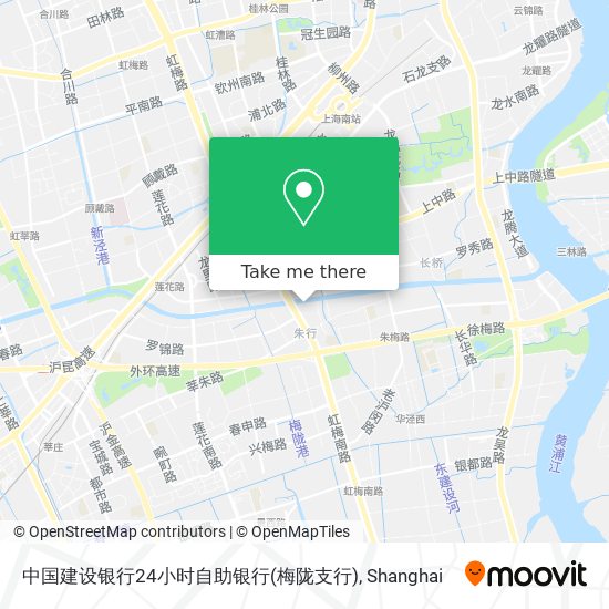 中国建设银行24小时自助银行(梅陇支行) map