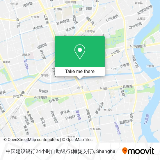 中国建设银行24小时自助银行(梅陇支行) map