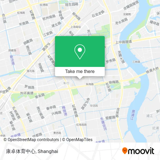 康卓体育中心 map