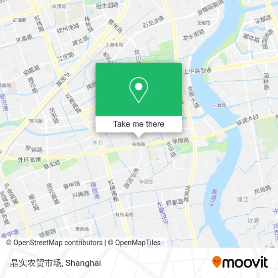晶实农贸市场 map