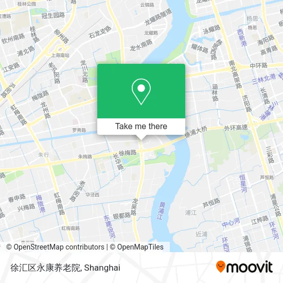 徐汇区永康养老院 map