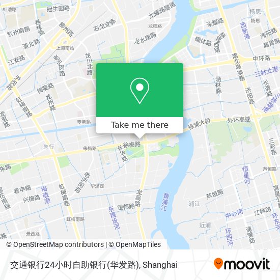 交通银行24小时自助银行(华发路) map
