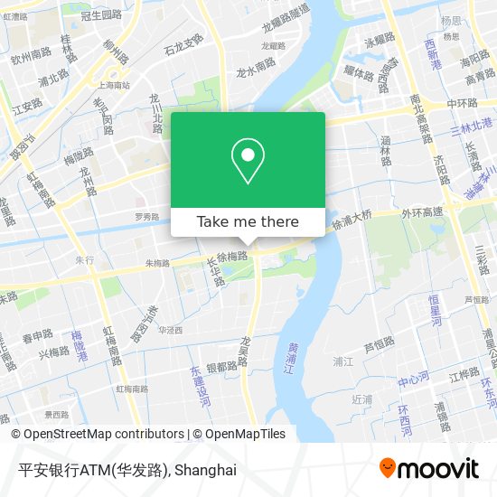 平安银行ATM(华发路) map