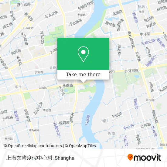上海东湾度假中心村 map