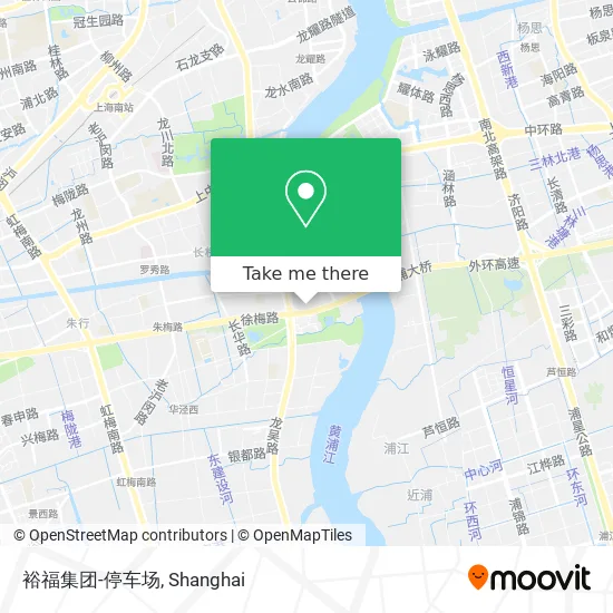 裕福集团-停车场 map