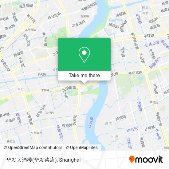 华发大酒楼(华发路店) map