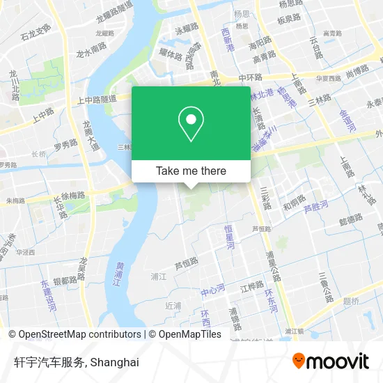 轩宇汽车服务 map