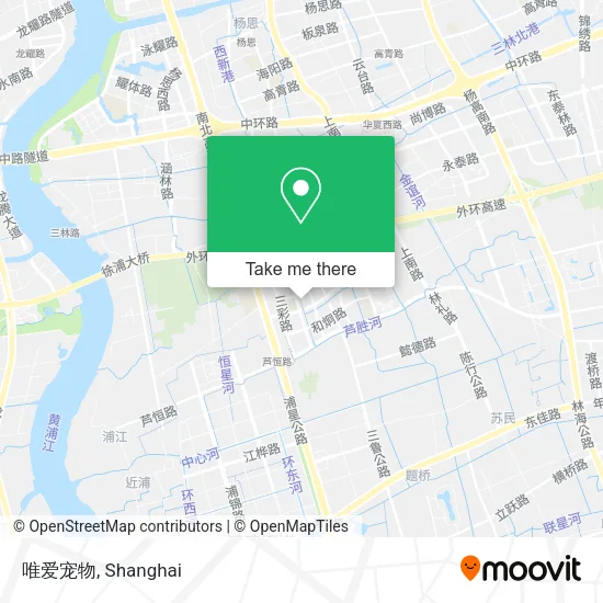 唯爱宠物 map